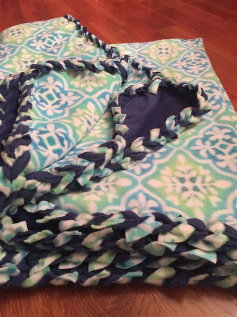 how to make a braided blanket|fleece blanket no sew instructions.